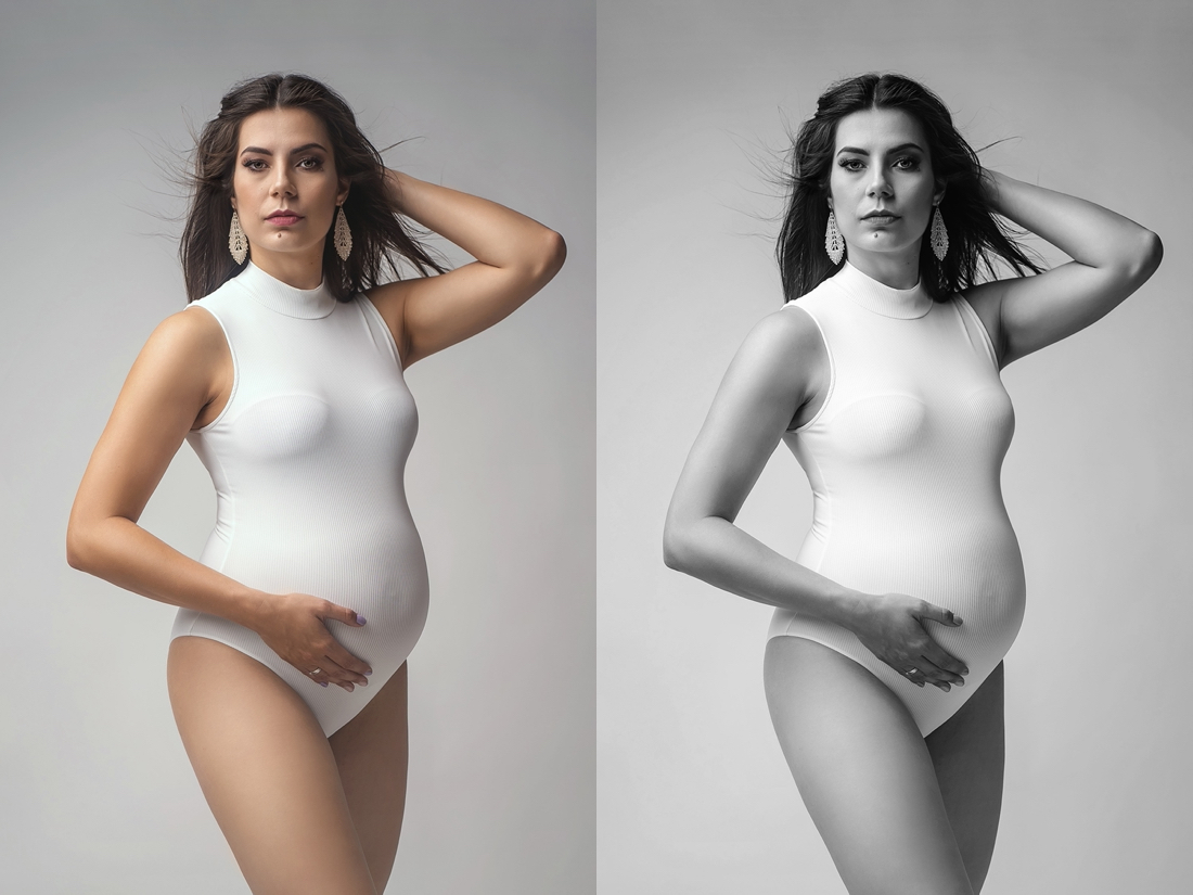 Minimalistyczna sesja ciążowa sesja ciazowa w bialym body sesja ciazowa w bialym body