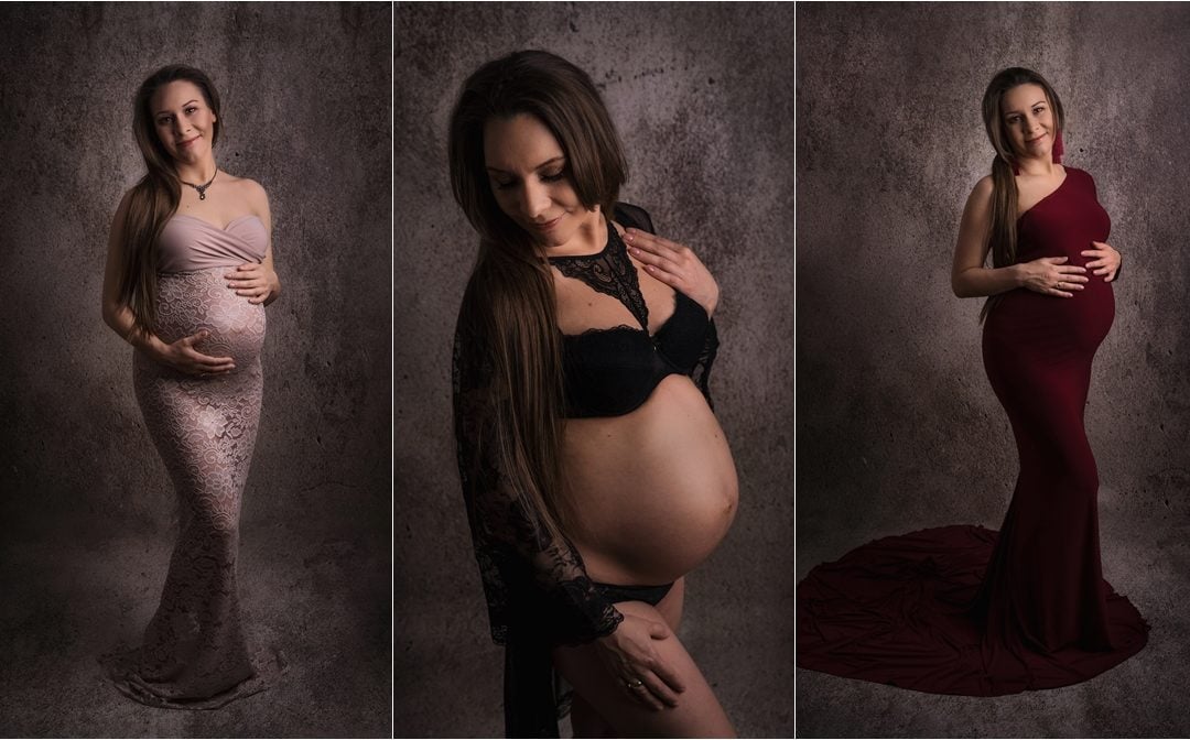 Sesja ciążowa Doroty w studio | Fotograf Żyrardów – Góra Kalwaria